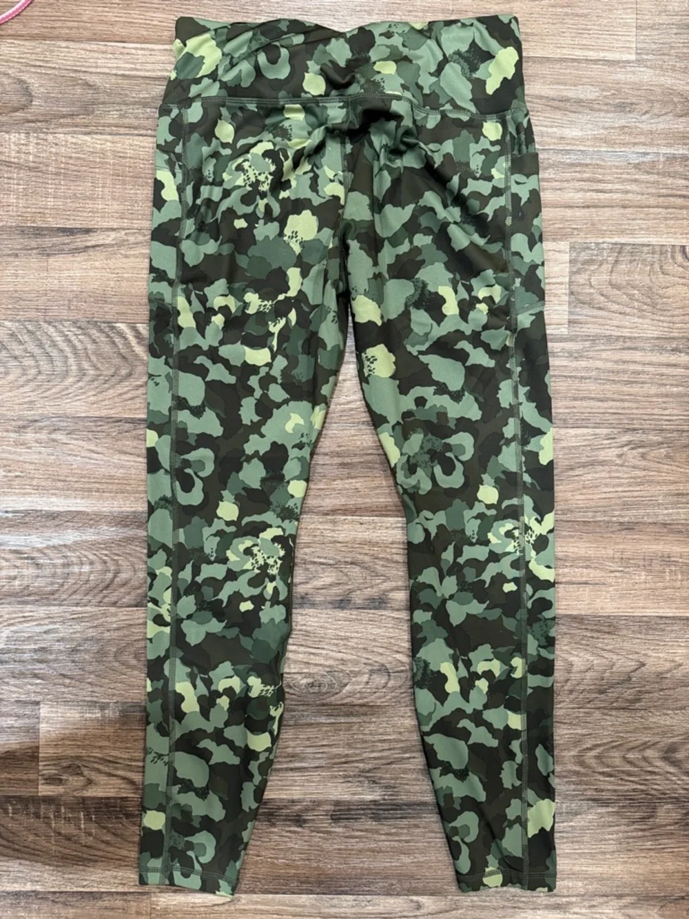 Avia Green Camouflage Leggings - Picture 4 of 5